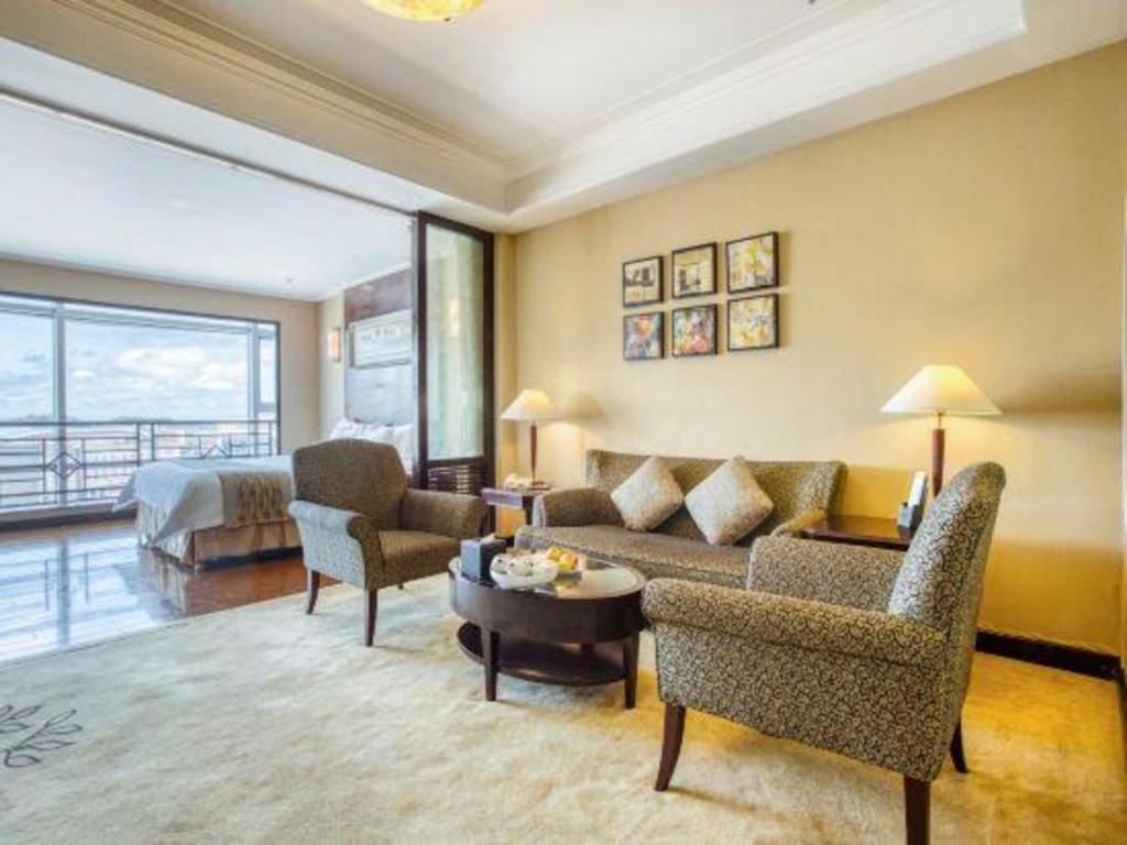 Qingdao Blue Horizon Hotel Laoshan מראה חיצוני תמונה