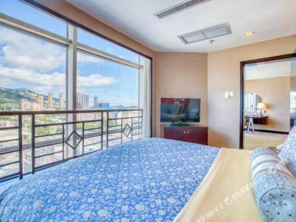 Qingdao Blue Horizon Hotel Laoshan מראה חיצוני תמונה
