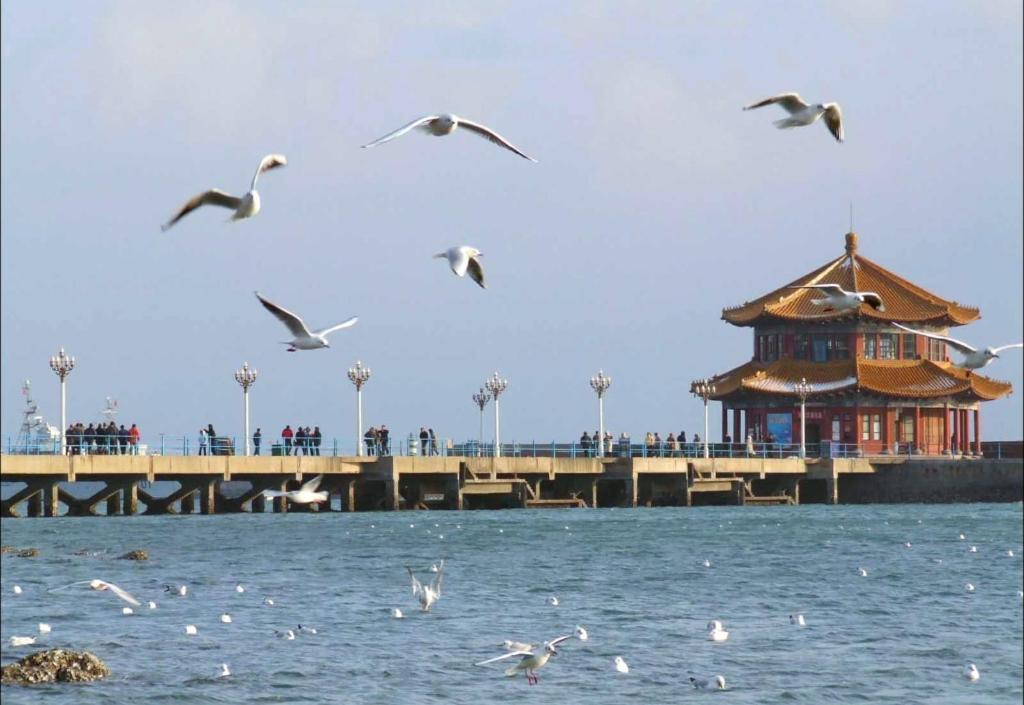 Qingdao Blue Horizon Hotel Laoshan מראה חיצוני תמונה